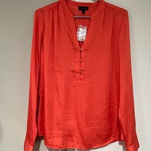 The Limited Women's Orange Blouse